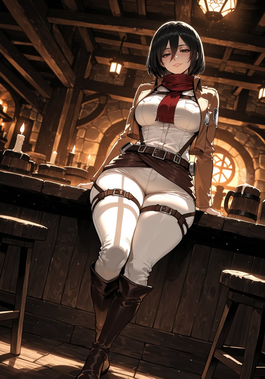 Mikasa Ackerman (Shingeki No Kyojin) Rule 34 Image