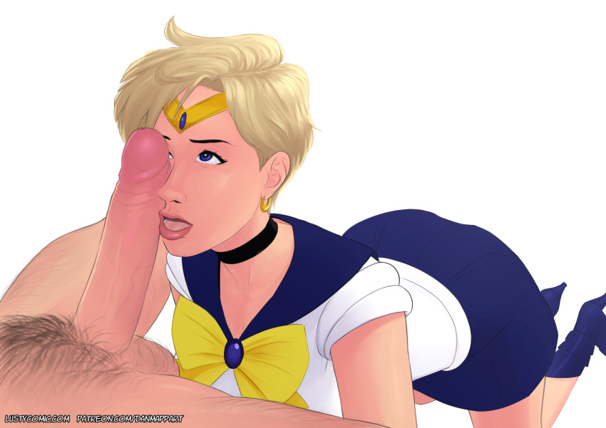 bishoujo_senshi_sailor_moon clothing danmapp faceless_male haruka_tenou orientation_play penis_on_face pubic_hair sailor_uranus skirt uncensored