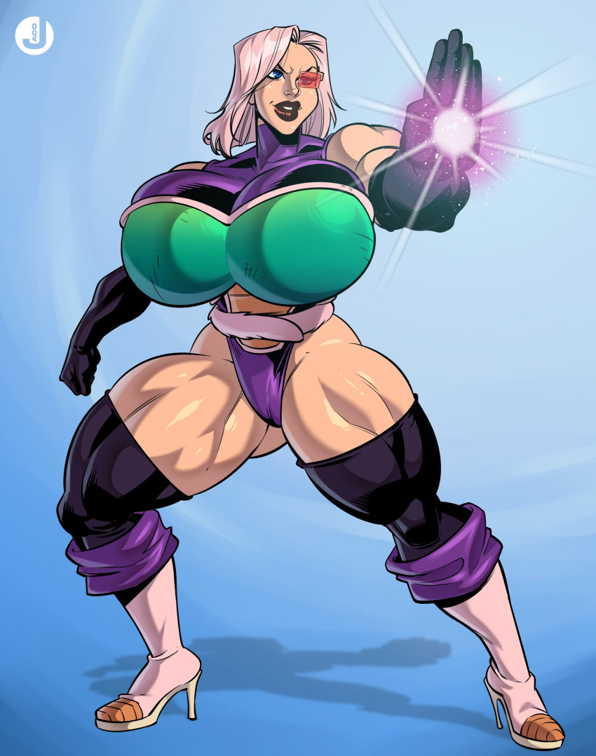 1girls ass big_ass big_breasts breasts bust busty chest curvaceous curvy curvy_figure digital_media_(artwork) dragon_ball female female_focus high_heel_boots high_heels hips hourglass_figure huge_ass huge_breasts human iacolare jacogram large_ass large_breasts legs light-skinned_female light_skin mature mature_female original original_character red-tinted_eyewear saiyan saiyan_armor scouter silvone_du_bois slim_waist thick thick_hips thick_legs thick_thighs thighs tinted_eyewear voluptuous waist wide_hips