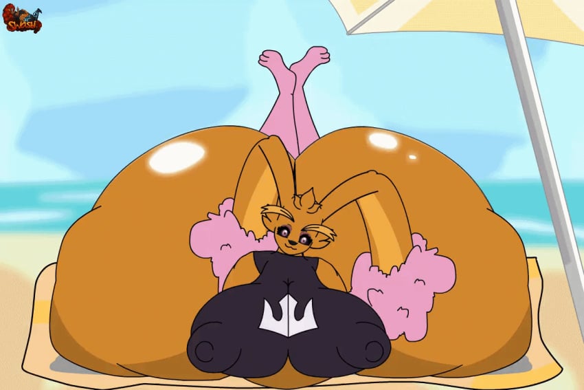 1girls animated ass ass_expansion big_ass big_breasts breasts bubble_butt expansion female furry huge_ass huge_breasts hyper_ass looking_at_viewer lopunny pokémon_(species) pokemon pokemon_(species) swasbi_(artist) thick_thighs wide_hips