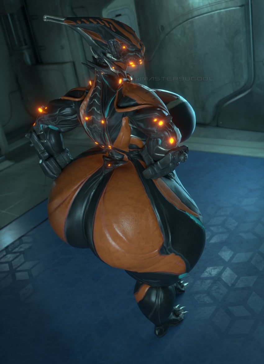 1girls big_ass big_breasts coolmaster98 curvy female_focus female_only huge_ass huge_breasts thick thick_ass thick_thighs valkyr_(warframe) warframe