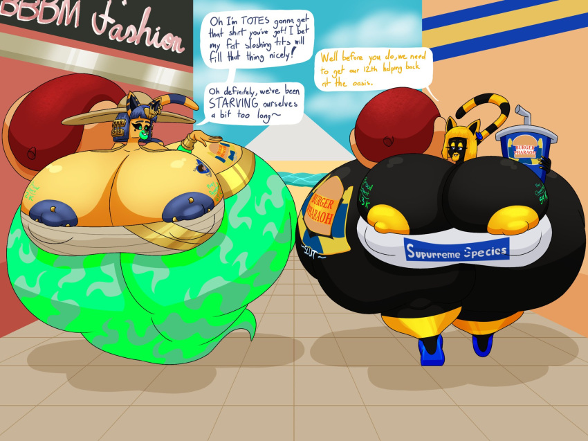 animal_crossing ankha big_ass big_breasts breasts bubble_butt female furry huge_ass huge_breasts tagme thick_thighs user3345 wide_hips