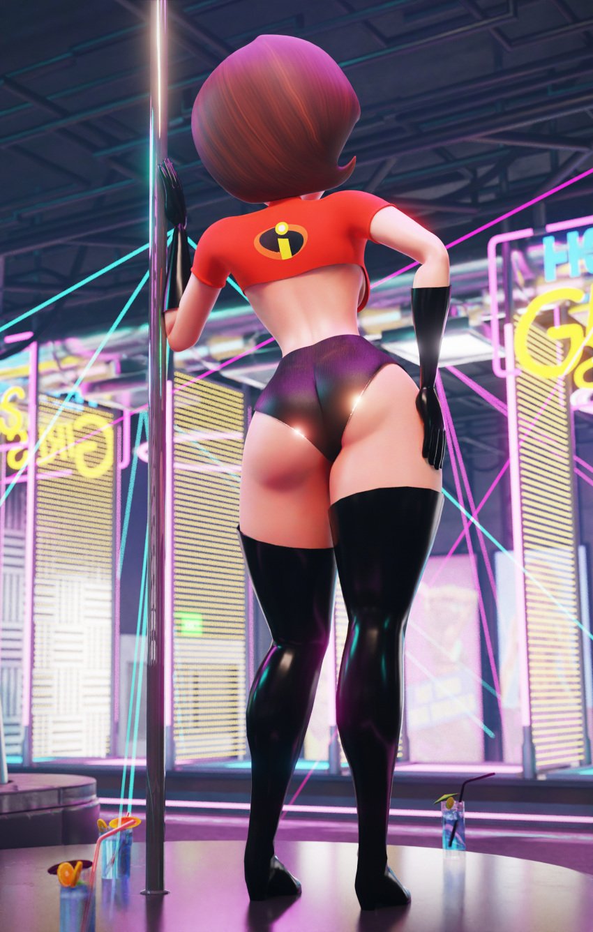 1girls 3d ass bare_ass bare_back bare_hips big_breasts bottom_heavy breasts busty chest cleavage crop_top curvaceous curvy curvy_figure digital_media_(artwork) disney elastigirl female female_focus helen_parr hero heroine hips hourglass_figure human legs light-skinned_female light_skin lips lower_body mature mature_female pixar robdecado slim_figure slim_waist superhero superheroine the_incredibles the_incredibles_2 thick thick_legs thick_thighs thighs thong upper_body voluptuous waist wide_hips