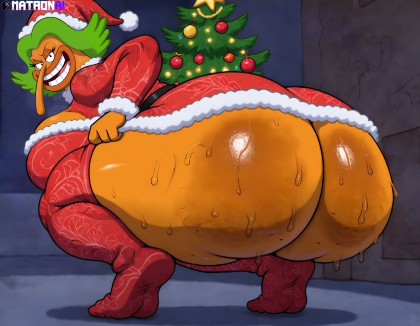 1female 1girls ai_generated ass ass_focus bbw big_ass big_breasts breasts bubble_butt butt_crack cartoon_network chowder christmas_outfit dumptruck_ass endive enormous_ass fat_ass female female_only gigantic_ass huge_ass huge_breasts matronai_(artist) mature mature_body mature_figure mature_woman milf mommy presenting_hindquarters round_ass solo solo_female sweat tagme thick thick_ass thick_thighs thighs voluptuous voluptuous_female wide_hips