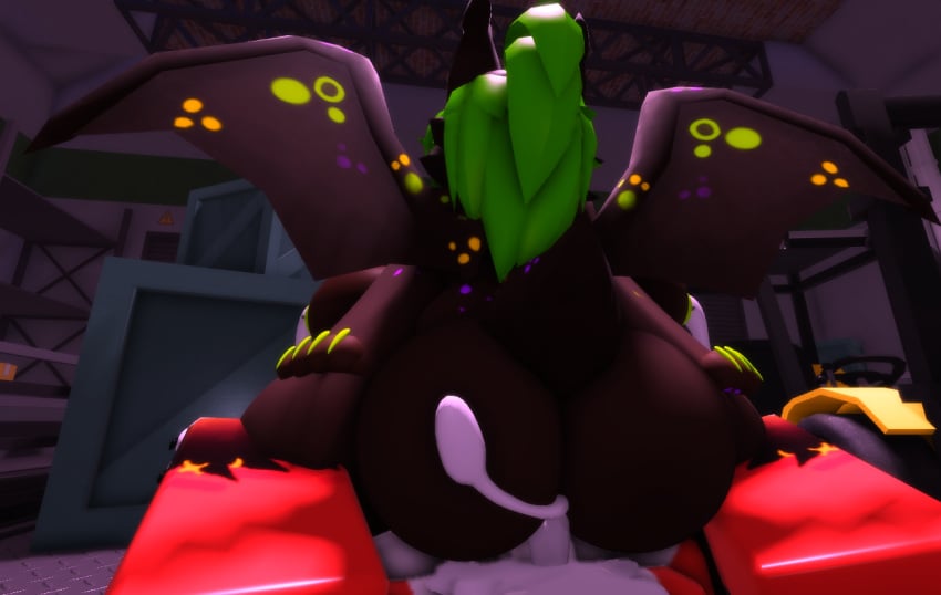 3d anthro balls breasts cock consensual cum cum_in_pussy cum_inside cumshot female furry green_nipples hazzy_(kaiju_paradise) kaiju_paradise lactating male ravenuwu roblox roblox_game robloxian self_upload sex tagme vaginal_penetration witchbrew_(kaiju_paradise)