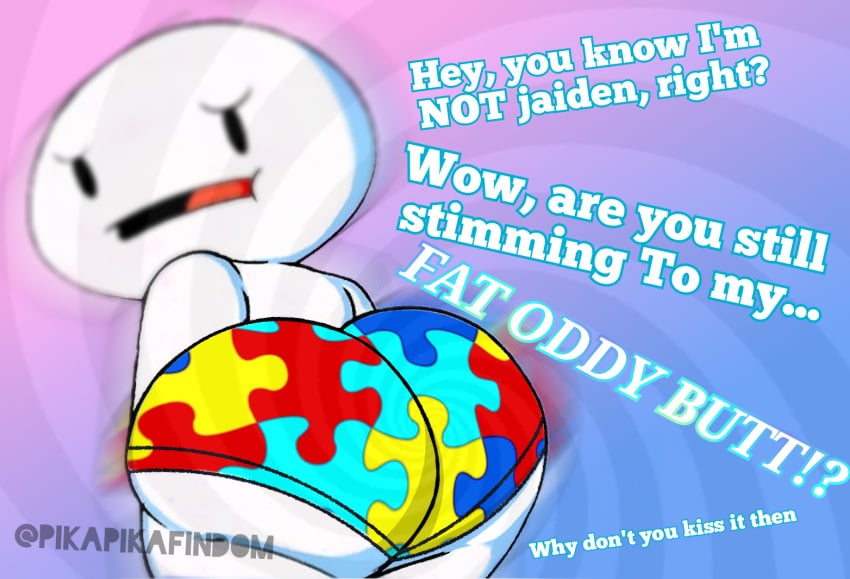 1boy abelism abelist autism autism_fetish puzzle_piece stim stiming tagme theodd1sout youtuber