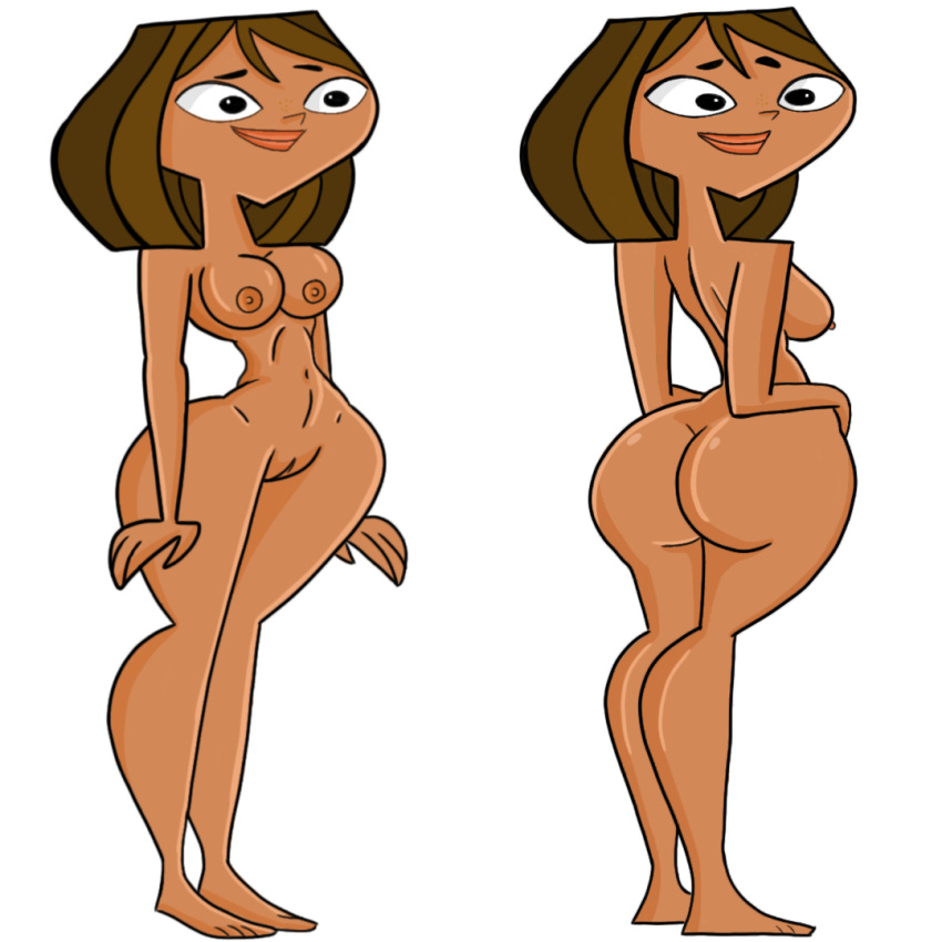 1girls accurate_art_style ass big_ass big_butt breasts butt courtney_(tdi) dark-skinned_female dark_skin feet female female_only huge_ass huge_butt multiple_angles nipples nude nude_female pussy rule34draw solo thick_thighs toes total_drama_(series) total_drama_island vagina w_i_d_e white_background wide_hips