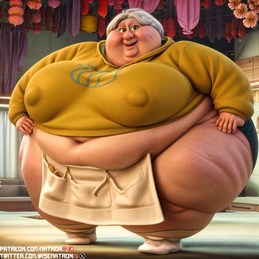 1girls 4k ai_generated ass bbw belly belly_button breasts breasts cellulite chubby chubby_female donka_pudowski elderly_female fat female female female_only gilf granny hair highres huge_ass huge_belly huge_breasts human massive_breasts massive_thighs matronai_(artist) mature mature_female mature_woman morbidly_obese morbidly_obese_female old older_female patreon patreon_username pinup plump pose rons_gone_wrong solo solo_female ssbbw stable_diffusion thick thick_thighs thighs twitter_username wide_hips wrinkles