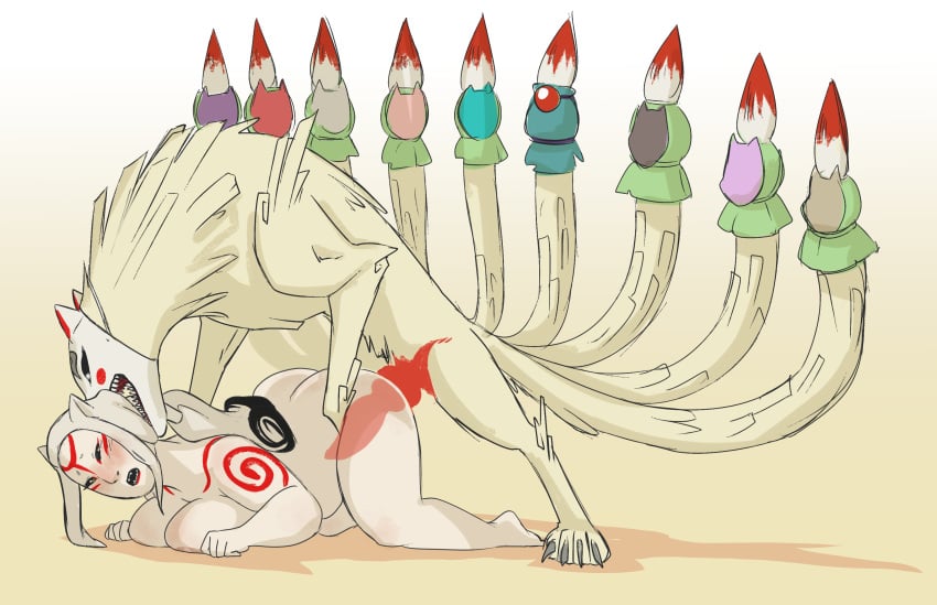 Amaterasu (Okami) Rule 34 Image
