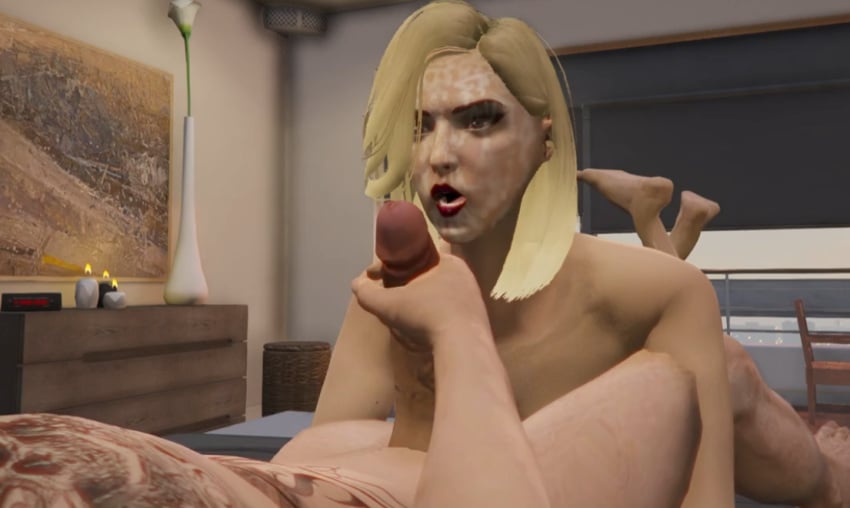 andi_jones big_cock blonde_hair covered_in_cum facial grand_theft_auto grand_theft_auto_online grand_theft_auto_v nopixel red_lipstick