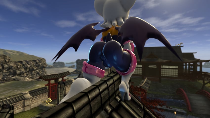 1girls 3d 3d_model anthro anus anus_outline bat_wings big_anus bubble_butt cameltoe darksorm female female_only furry looking_back mobian mobian_(species) mobian_bat presenting_anus presenting_hindquarters rouge_the_bat sega solo sonic_(series) sonic_adventure_2 sonic_the_hedgehog_(series)