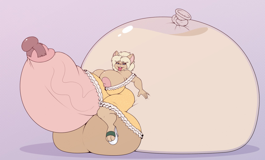 1futa 2018 anthro ball_sitting balls big_balls big_breasts big_penis breasts clothing cum dickgirl excessive_cum filled_condom footwear functionally_nude futa_only futanari gigantic_penis gigantic_testicles high_heels huge_balls huge_breasts huge_penis huge_testicles hyper hyper_balls hyper_penis ineffective_clothing intersex jazzabelle mammal mouse nude nude_futanari penis rodent sandals shoes sitting_on_balls solo solo_futa stunnerpony thick_penis veiny_penis