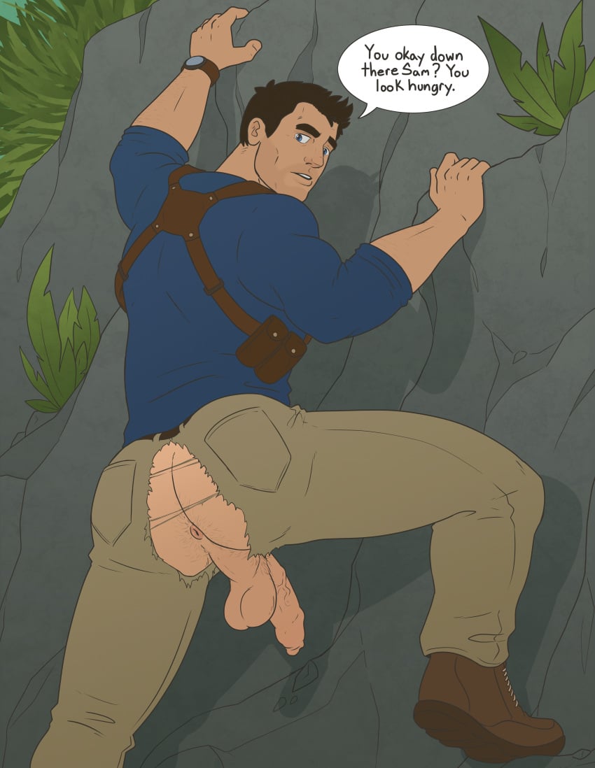Nathan Drake (Naughty Dog) Rule 34 Image