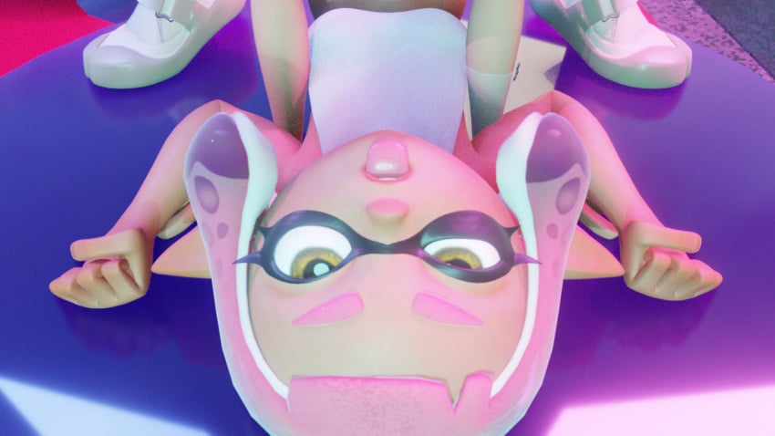 femboy_on_female inkling_girl manwiththemole maya_(inkling) octoling_boy splatoon trashpanda2313