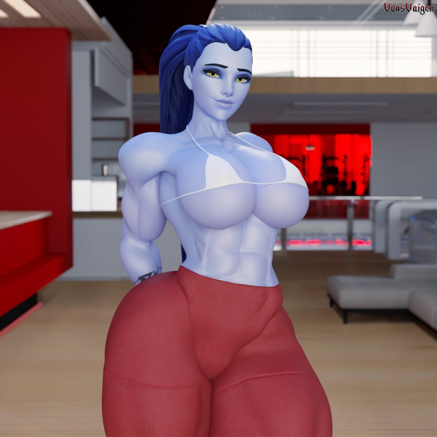 1girls 3d activision amelie_lacroix ass big_ass big_breasts big_thighs blizzard_entertainment blue-skinned_female blue_body blue_skin breasts bubble_ass bubble_butt bust busty chest curvaceous curves curvy curvy_figure female female_only hips hourglass_figure huge_ass huge_breasts large_ass legs mature mature_female muscular muscular_female overwatch overwatch_2 slim_waist thick thick_ass thick_hips thick_legs thick_thighs thighs voluptuous voluptuous_female vonsvaigen waist wide_hips wide_thighs widowmaker