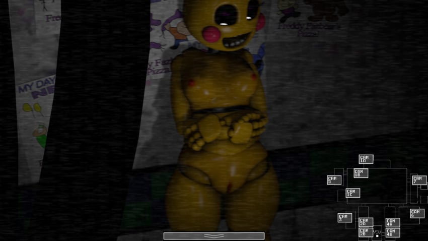 Toy Chica (Fnaf) Rule 34 Image