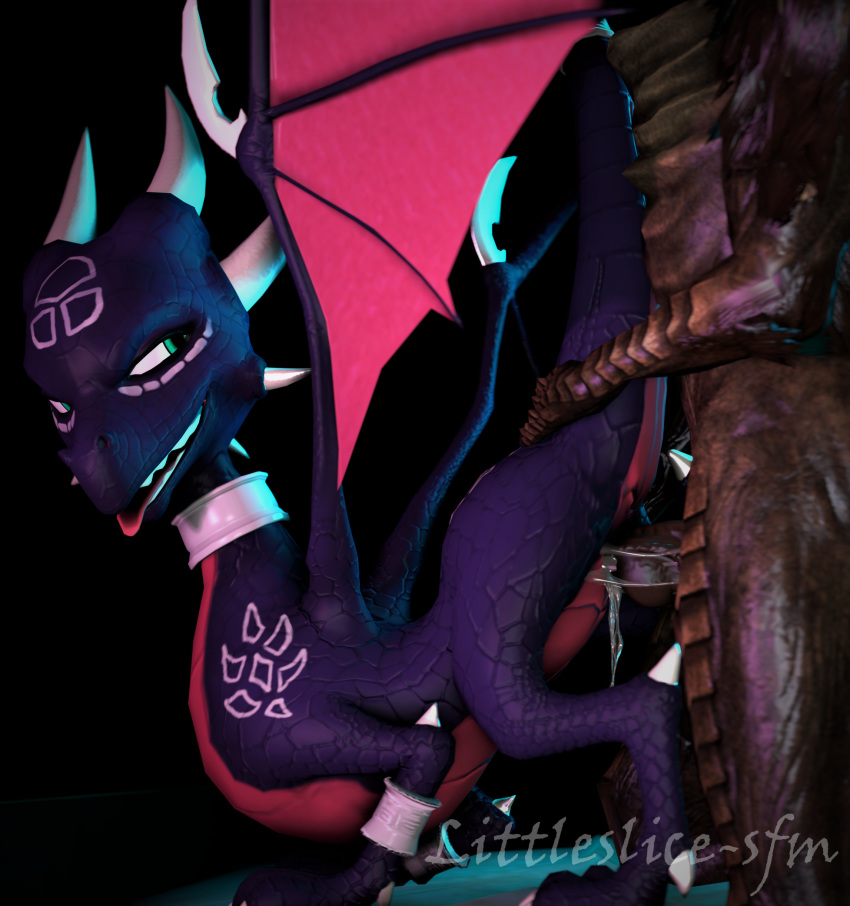 3d all_fours bedroom_eyes cum cum_in_pussy cum_inside cynder dark_souls dragon dragonoid female fromsoftware half-closed_eyes littleslice-sfm male penetration pussy seductive source_filmmaker spyro_the_dragon submissive vaginal_penetration video_games