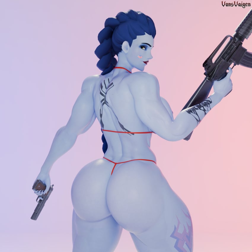 1girls 3d 4th_of_july activision amelie_lacroix american_flag_bikini ass big_ass big_breasts big_thighs blizzard_entertainment blue-skinned_female blue_body blue_skin breasts bubble_ass bubble_butt bust busty chest curvaceous curves curvy curvy_figure female female_only hips hourglass_figure huge_ass huge_breasts large_ass legs looking_at_viewer mature mature_female muscular muscular_female overwatch overwatch_2 slim_waist thick thick_ass thick_hips thick_legs thick_thighs thighs voluptuous voluptuous_female vonsvaigen waist wide_hips wide_thighs widowmaker