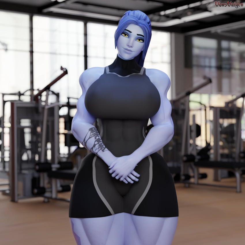 1girls 3d activision amelie_lacroix ass big_ass big_breasts big_thighs blizzard_entertainment blue-skinned_female blue_body blue_skin breasts bubble_ass bubble_butt bust busty chest curvaceous curves curvy curvy_figure female female_only hips hourglass_figure huge_ass huge_breasts large_ass legs mature mature_female muscular muscular_female overwatch overwatch_2 slim_waist thick thick_ass thick_hips thick_legs thick_thighs thighs voluptuous voluptuous_female vonsvaigen waist wide_hips wide_thighs widowmaker
