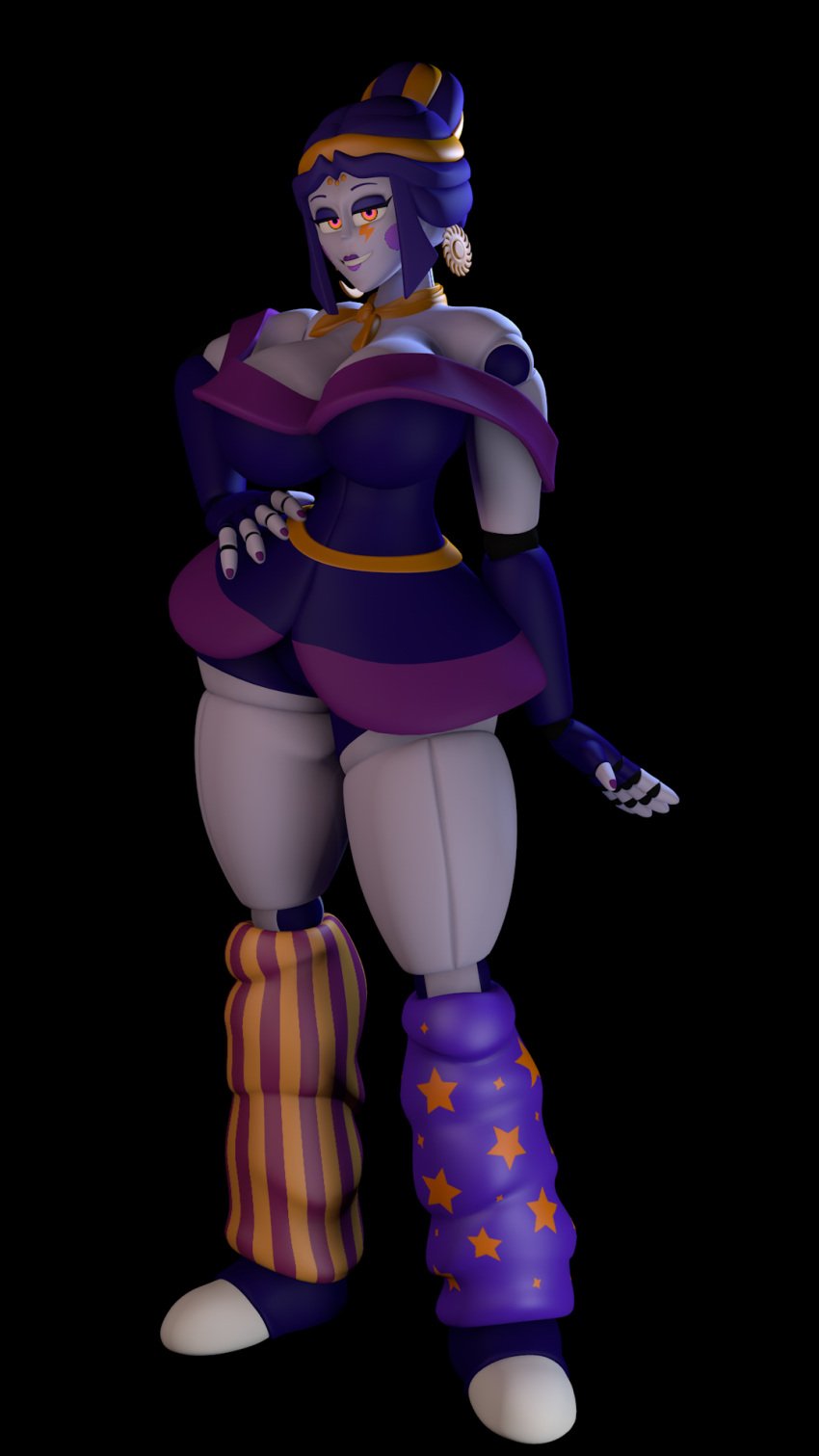 ballora_(fnafsl) female female_only five_nights_at_freddy's five_nights_at_freddy's:_security_breach fnaf fnaf_sister_location glamrock_ballora