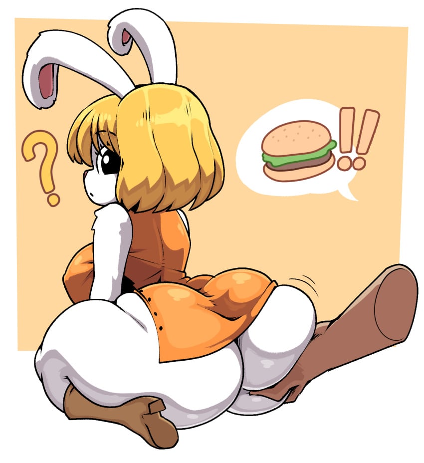 ass carrot_(one_piece) hand_on_butt one_piece theyeager