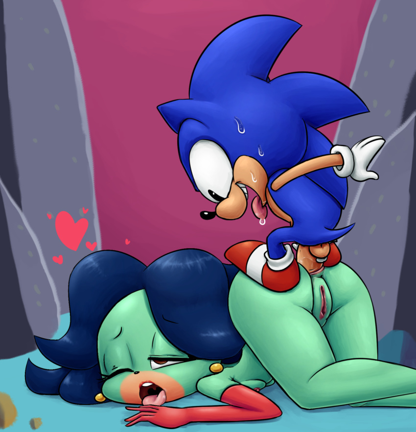 adventures_of_sonic_the_hedgehog american_sonic anal balls breasts breezie_hedgebot_robotnik breezie_the_hedgehog elbow_gloves penis pussy size_difference sonic_(series) sonic_the_hedgehog soubriquetrouge