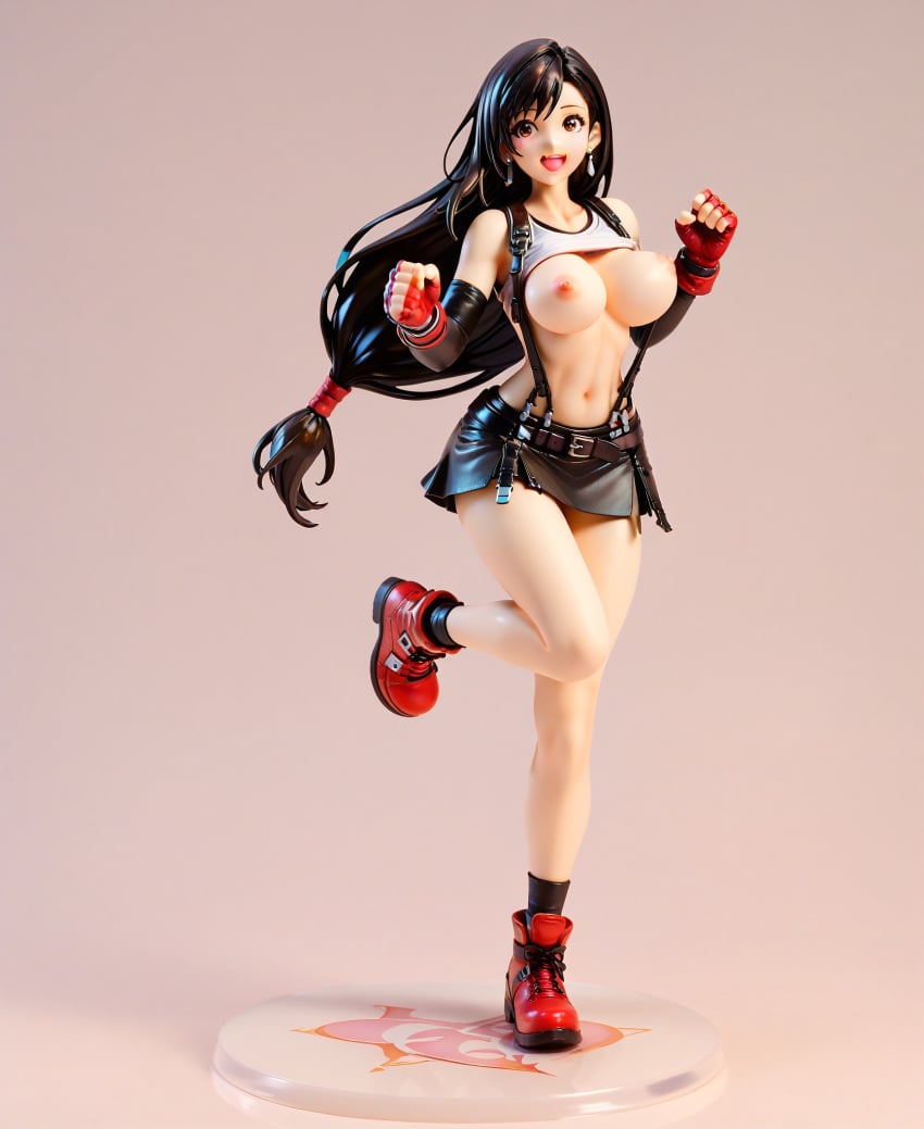 ai_generated figure nipples tifa_lockhart topless