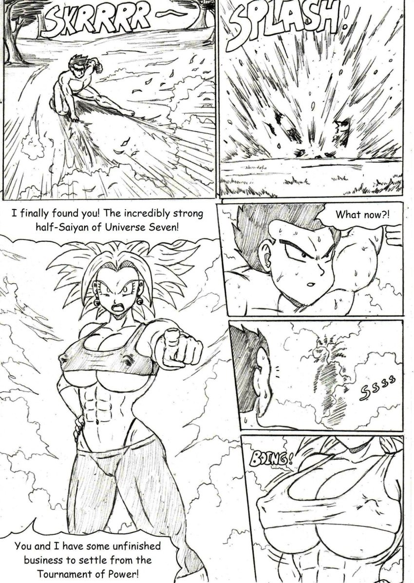 dragon_ball dragon_ball_super kefla son_gohan thewritefiction