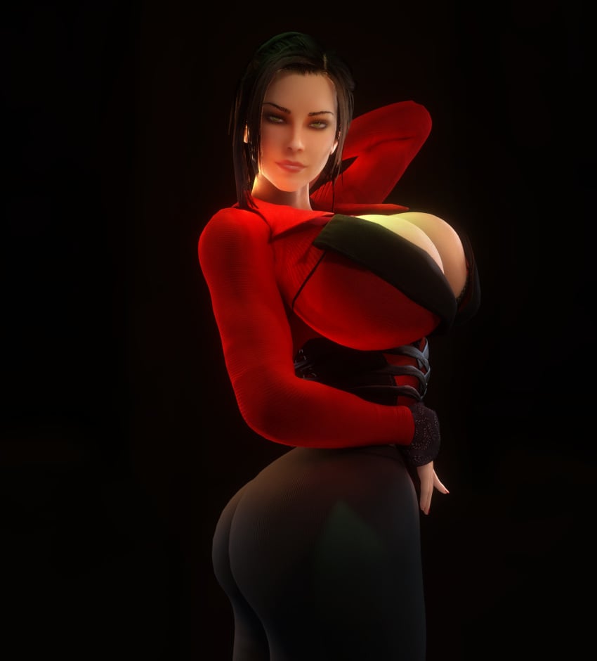 1girls 3d 3d_(artwork) alternate_ass_size alternate_breast_size ass big_ass big_breasts big_hips breasts breasts_bigger_than_head cleavage clothed clothed_female elexis_sinclaire eye_contact female female_only gigantic_breasts green_eyes green_eyes_female hi_res high_resolution highres hips huge_breasts human human_female human_only large_ass large_breasts large_hips looking_at_viewer necklace open_clothes sideass sin_(game) solo solo_female upper_body vaako wide_hips