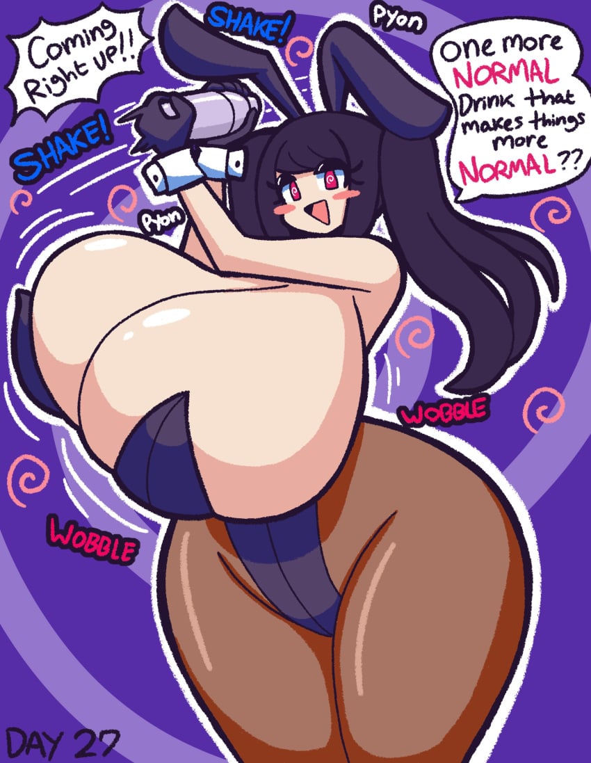 big_breasts breasts english_text female gensin jpg julianne_stingray tagme text twitter_link va-11_hall-a
