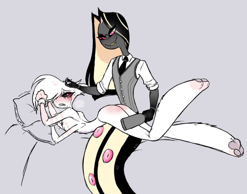 angel_dust_(hazbin_hotel) sir_pentious_(hazbin_hotel) tagme