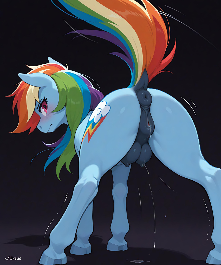 Rainbow Dash (Mlp) Rule 34 Image
