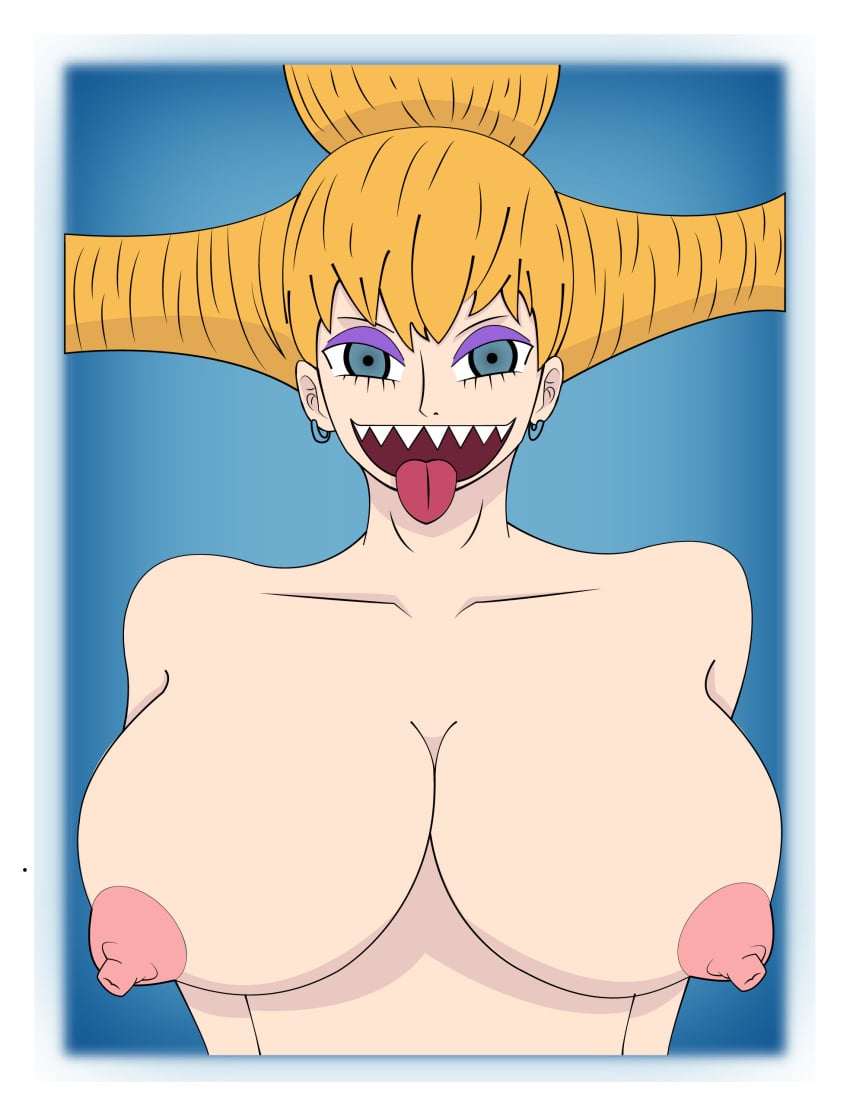 artist_request charlotte_praline female female_only large_breasts mermaid one_piece puffy_nipples tagme