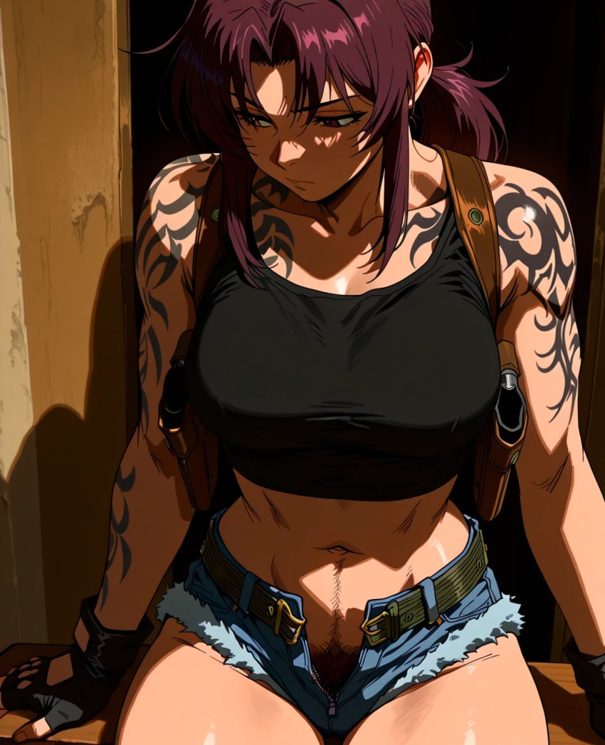 Revy (Black Lagoon) Rule 34 Image