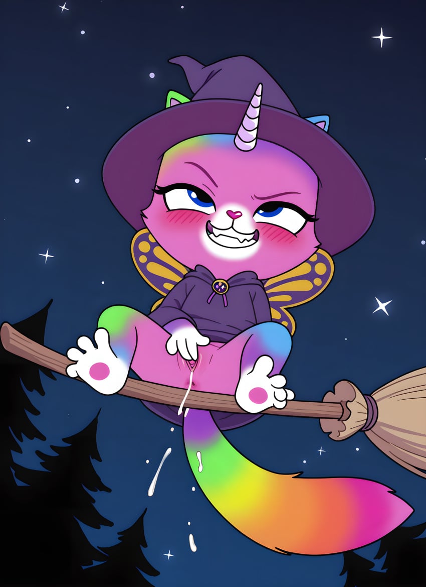 Felicity (Rainbow Butterfly Unicorn Kitty) Rule 34 Image