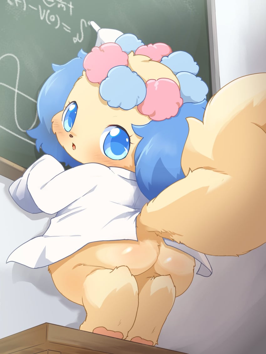 big_ass bubble_butt female furry huge_ass jewelpet jewelpet_(series) jewelpet_(species) sanrio sapphie_(jewelpet) sega sega_fave sega_toys tagme thick_thighs ukan_muri wide_hips