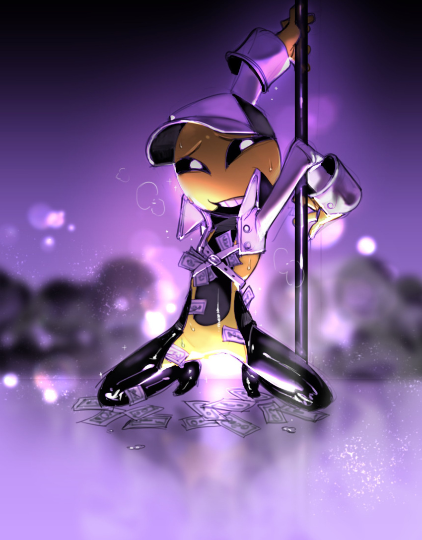 anthro background hi_res highres keroro_gunsou male oc pole_dancing tto_ja