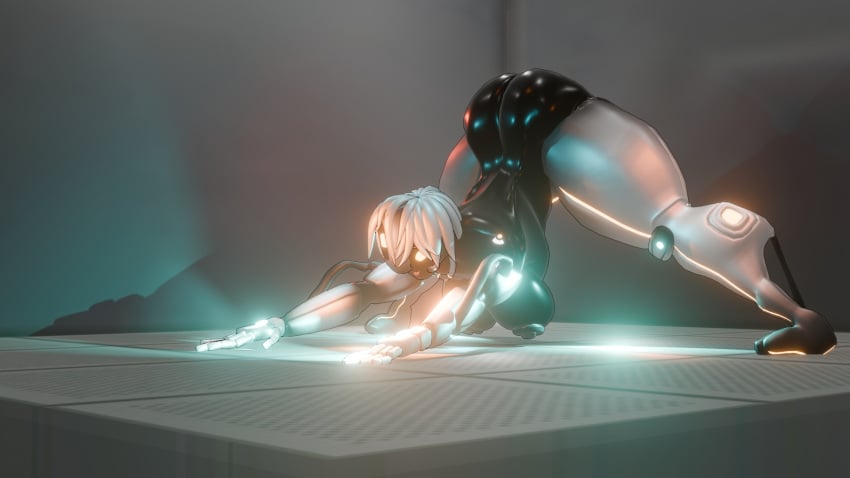 armor armored_boots armored_female big_belly big_breasts big_butt big_nipples big_thighs bubble_ass bubble_butt female female_focus female_only glados huge_ass huge_belly huge_breasts huge_butt huge_nipples huge_thighs jack-o'_challenge jack-o'_crouch_pose jack-o'_pose jack-o_pose jackochallenge legs_spread portal_(series) portal_2 pose robot robot_girl robot_humanoid thick_ass thick_legs thick_thighs thigh_highs thighhighs thighs