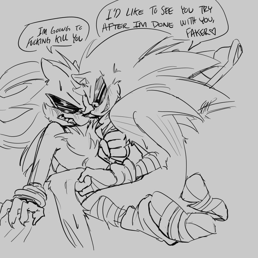 2boys anal_sex angry angry_sex dialogue enemies_with_benefits fangs furry furry_only gay grabbing_from_behind grabbing_legs hate_sex legs_apart legs_up rough_sex scratch_marks scratches shadow_the_hedgehog sketch sonadow sonic_(series) sonic_boom sonic_the_hedgehog sonic_the_hedgehog_(series) yaoi yuri.com