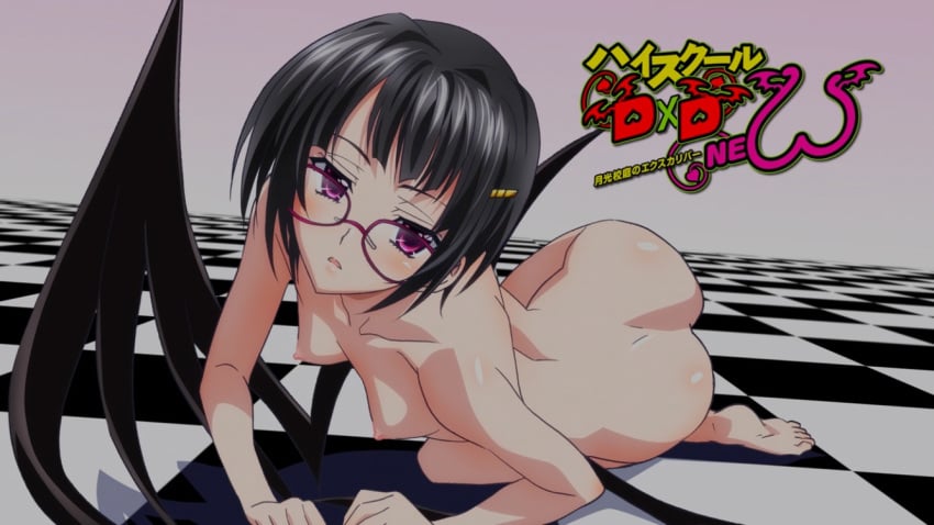 breasts cute demon_girl demon_wings female high_school_dxd high_school_dxd_new screencap screenshot small_breasts sona_sitri tnk_(company)