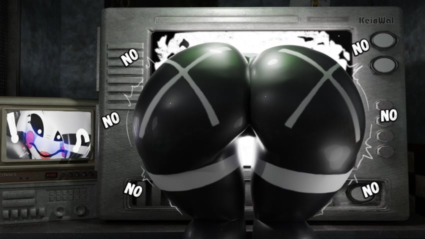 1girls 3d 3d_model 3d_render ass ass_bigger_than_head ass_focus big_ass big_breasts big_butt big_thighs breasts cally3d claws fazclaire's_nightclub female female_only five_nights_at_freddy's five_nights_at_freddy's_2 fredina's_nightclub huge_ass huge_breasts huge_butt huge_thighs kein_wal marie_(cally3d) marie_(cryptia) marionette marionette_(fnaf) puppet puppet_(cally3d) puppet_(fnaf) scared scottgames solo thick_ass thick_butt thick_hips thick_legs thick_thighs tv tv_face white_body white_eyes white_hair white_skin wide_ass wide_hips