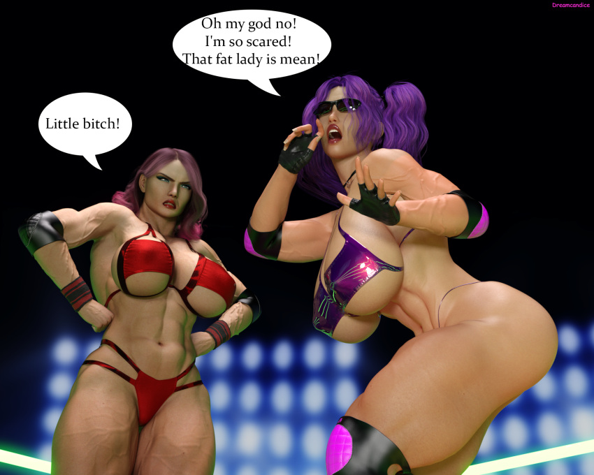 2girls 3d ass athletic athletic_female big_ass big_breasts blackraven bottom_heavy boxing/wrestling_beauties_universe braven breasts bust busty chest curvaceous curvy curvy_figure digital_media_(artwork) dreamcandice female female_focus hips hourglass_figure huge_ass huge_breasts human julia_(dreamcandice) large_ass large_breasts legs light-skinned_female light_skin mature mature_female original_character original_characters slim_waist thick thick_hips thick_legs thick_thighs thighs top_heavy voluptuous voluptuous_female waist wide_hips