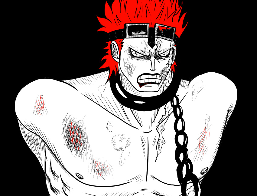 artist_request blood chains eustass_kid male male_only one_piece