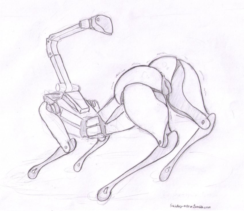 ass boston_dynamics female hi_res living_machine machine robot saidra spotmini