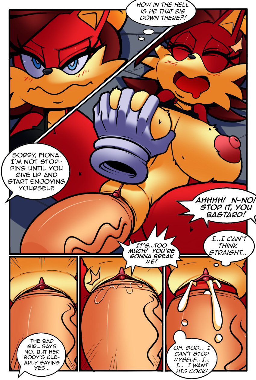 1boy 1girls big_breasts big_penis breast_grab breasts canine cloudz comic comic_page cum cum_in_pussy cum_inside female fiona_fox forced fox grope hand_on_breast hedgehog huge_breasts huge_cock male mammal penis rape sonic_(series) sonic_the_hedgehog sonic_the_hedgehog_(archie) sonic_the_hedgehog_(comics) superbunnygt until_they_like_it