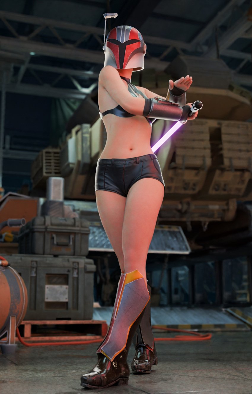 1girls 3d ass breasts bust busty curvaceous curvy curvy_figure female female_focus hips hourglass_figure legs light-skinned_female light_skin lucasfilm mandalorian mature mature_female robdecado sabine_wren slim_waist star_wars star_wars:_ahsoka star_wars_rebels thick thick_hips thick_legs thick_thighs thighs voluptuous waist wide_hips