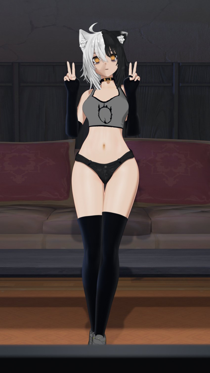 anri_hollow hollowsouls pinup pose shy