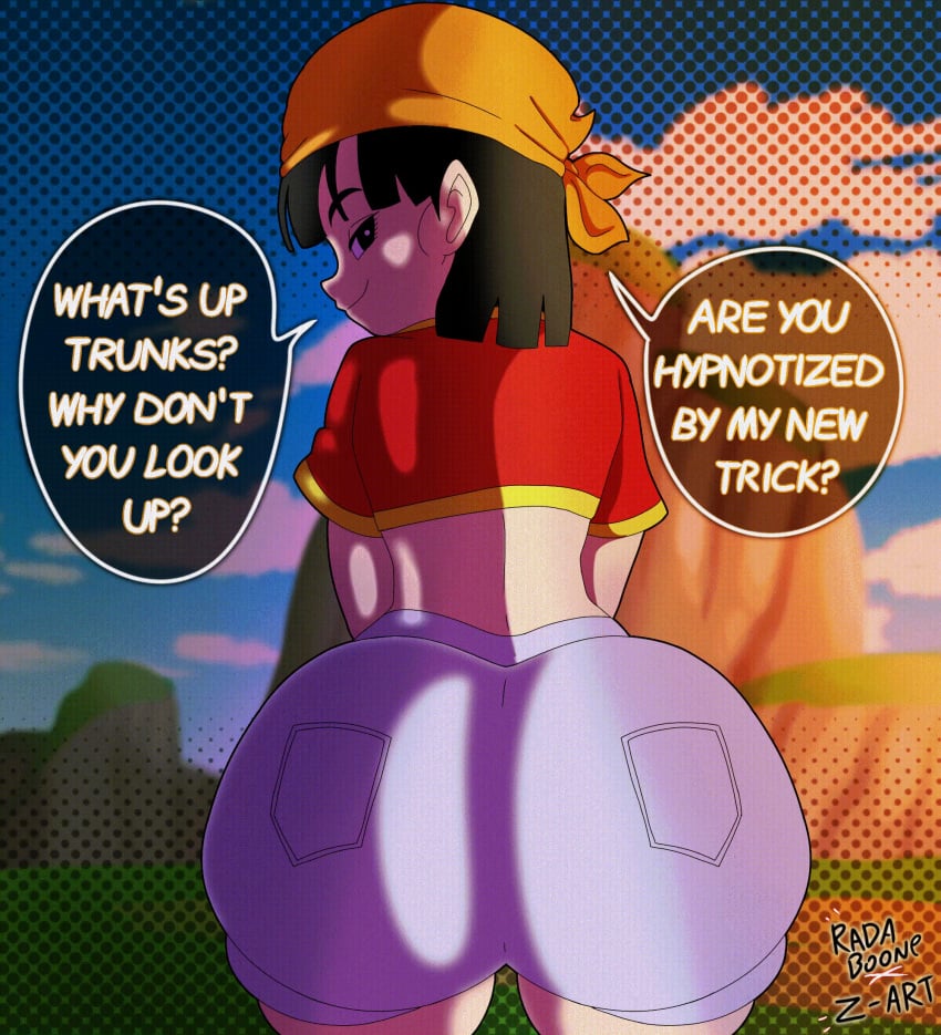 ai_assisted ai_generated animated big_ass bubble_butt curvaceous_teen d-art_style dragon_ball dragon_ball_gt dumptruck_ass english_text fat_ass fat_ass_teen gif huge_ass pan_(dragon_ball) rada_boone shounen_jump slutty_outfit slutty_teenager teenage_girl teenager thick_thighs twerking voluptuous_teen wide_hips z-art