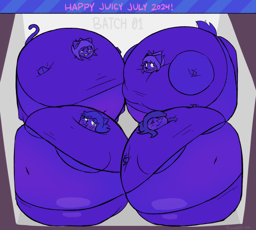 big_breasts blueberry_inflation breasts female huge_breasts inflation pinnacle22 tagme thick_thighs wide_hips