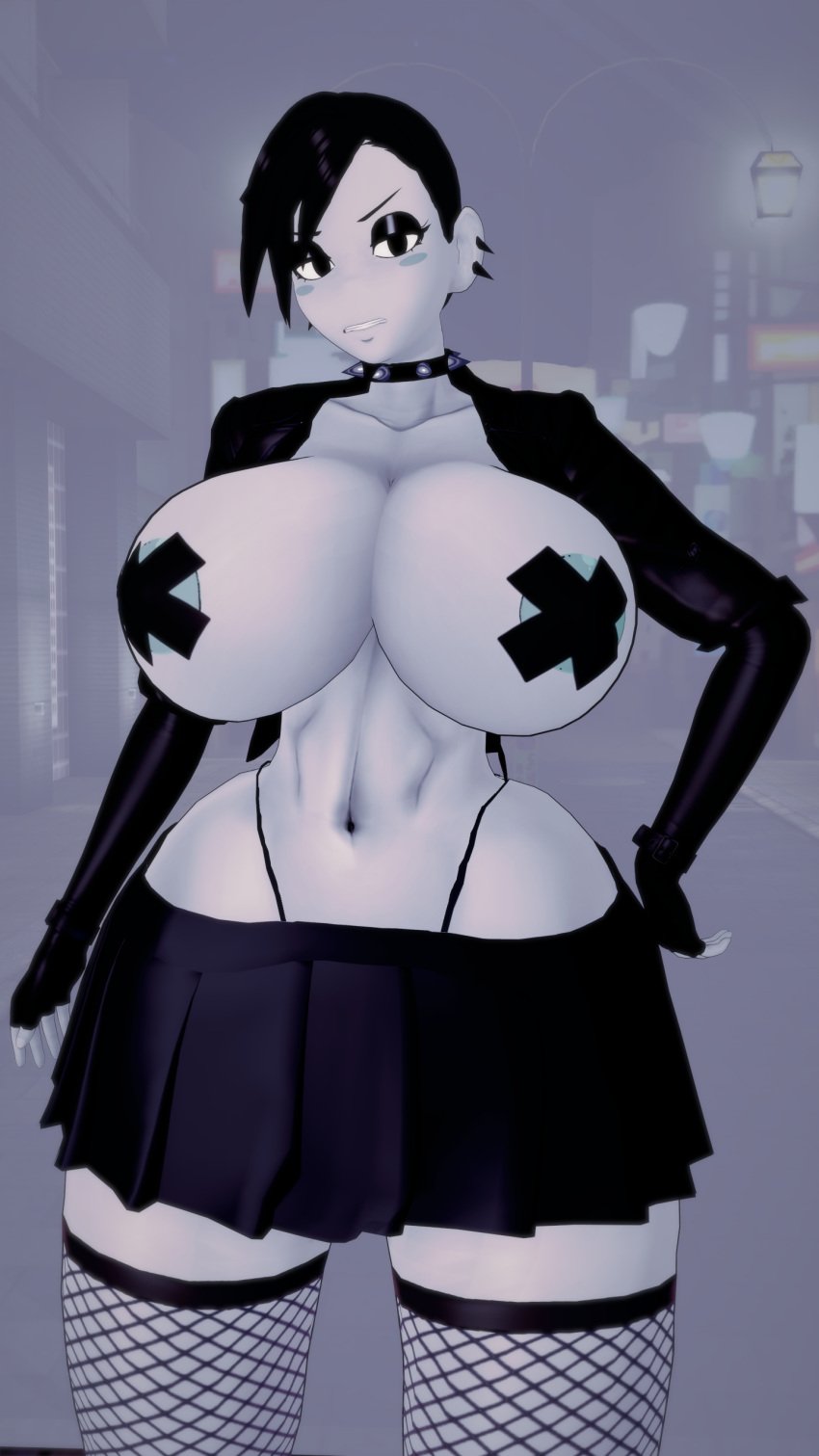 1girls 3d big_ass big_breasts big_thighs breasts bust busty chest curvaceous curvy curvy_figure female hips hourglass_figure huge_ass huge_breasts huge_thighs kaoskatsu large_ass large_breasts large_thighs legs mature mature_female original original_character pale-skinned_female pale_skin slim_waist thick thick_ass thick_hips thick_legs thick_thighs thighs veronica_(saltynoodles) voluptuous waist white-skinned_female white_body white_skin wide_hips wide_thighs